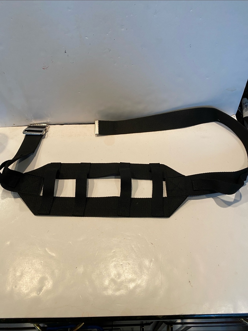 Black Canvas Thick Utility Belt